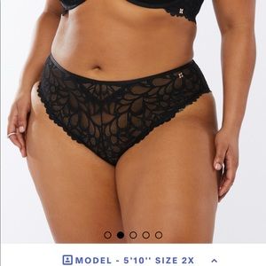 Black Lace Cheeky Undies